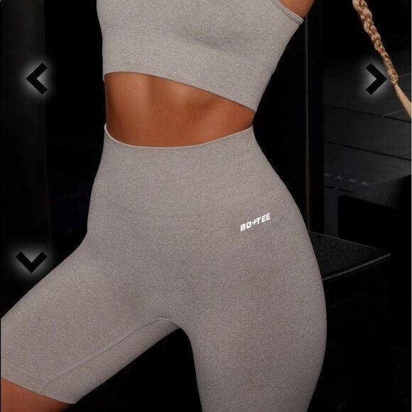 Bo+ tee FUEL SEAMLESS CYCLING SHORTS IN GREY Xs new bike short UK BRAND - Picture 8 of 12